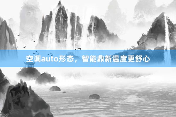 空调auto形态，智能鼎新温度更舒心
